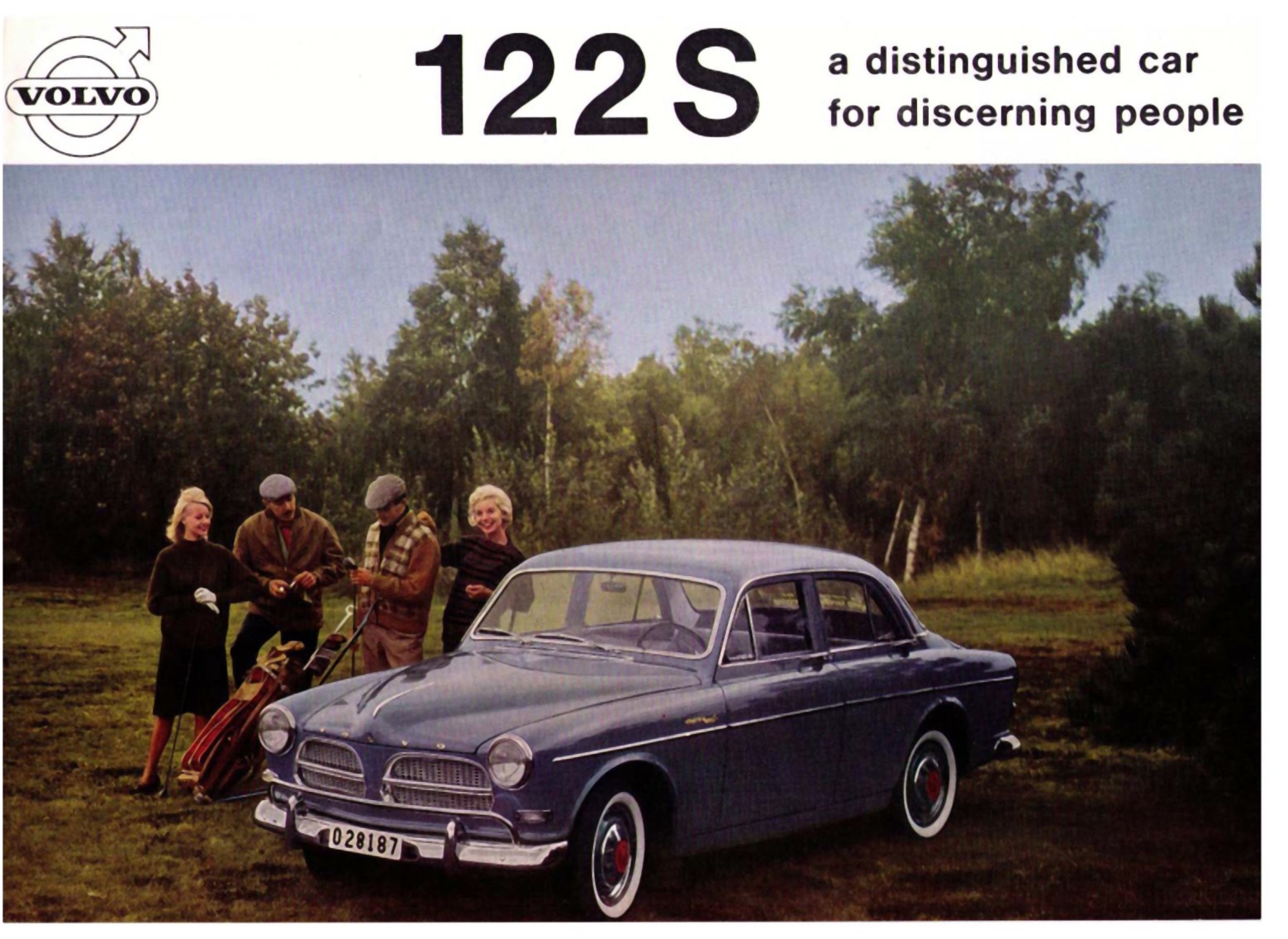 1961 Volvo 122 Brochure Page 1